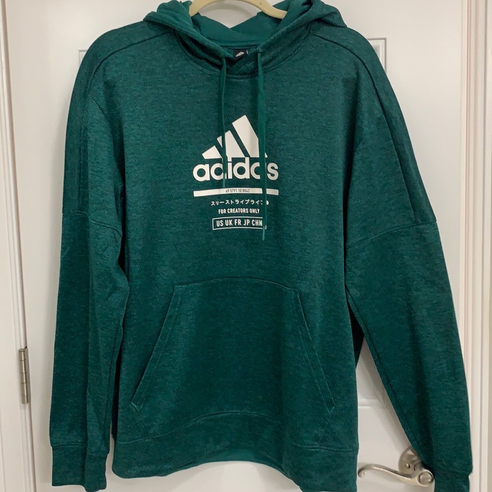 Men’s Adidas climawarm sweatshirt hoodie